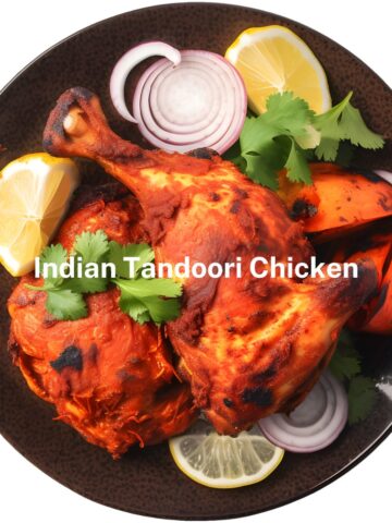 A photo of chicken legs using the Indian Tandoori Marinade, grilled to perfection.